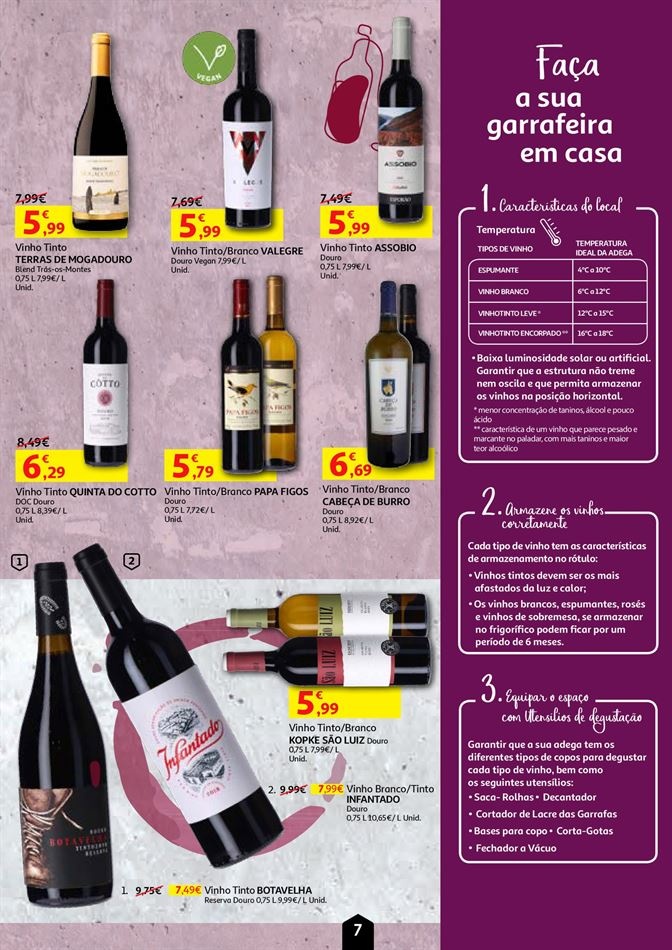 Auchan Para apreciadores de bons vinhos a bons preços