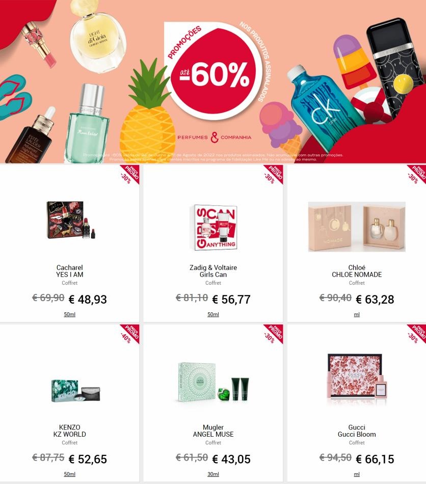 Perfumes & Companhia Desconto 60%